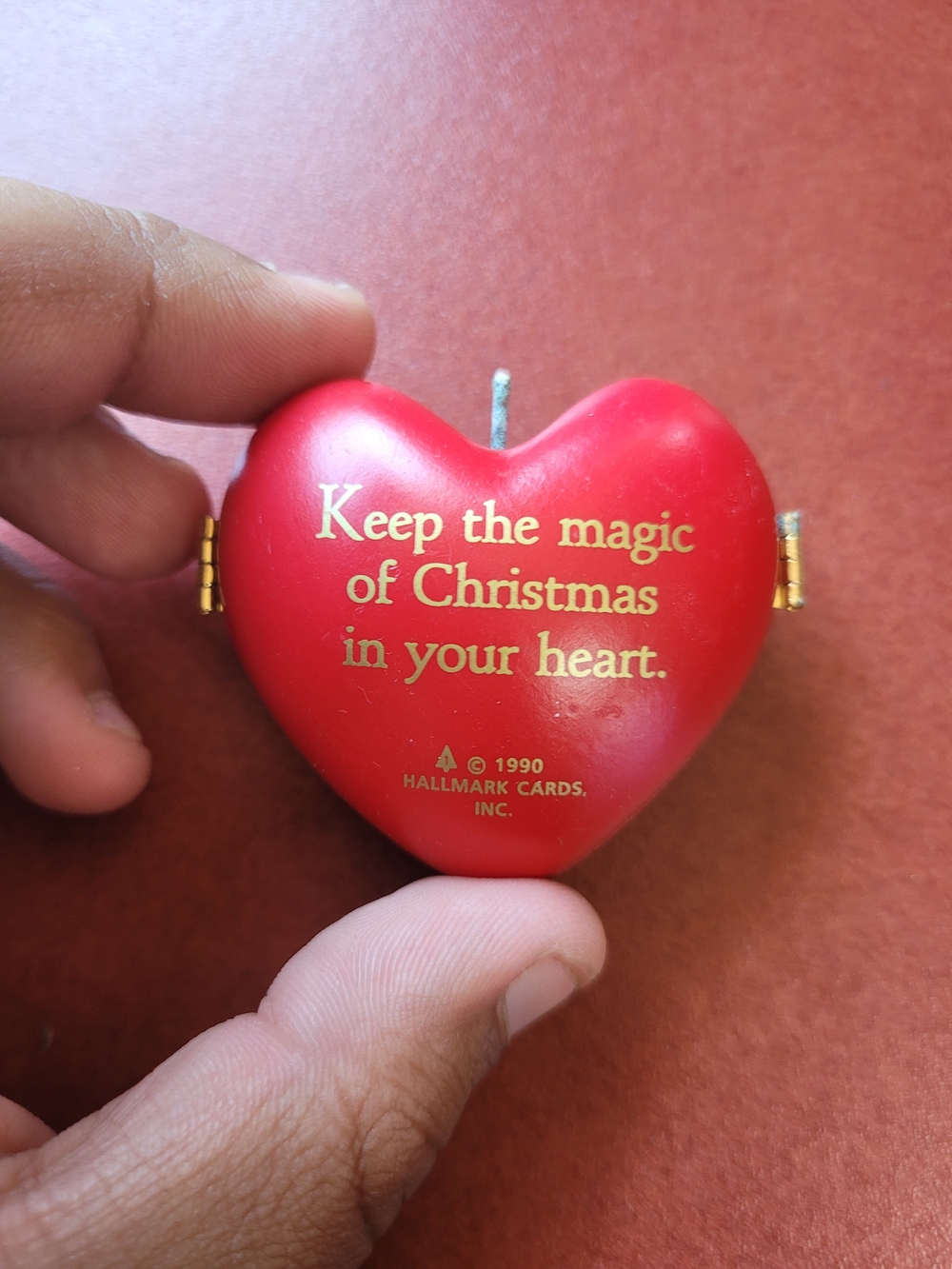 Hallmark Keepsake Ornament Heart of Christmas 1St In Series 1990 #Hallmark